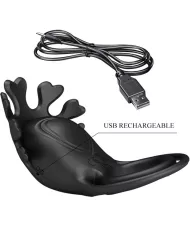 PRETTY LOVE - ANNEAU VIBRATEUR RUBEN 7 VIBRATIONS SILICONE NOIR PRETTY LOVE - ANNEAU VIBRATEUR RUBEN 7 VIBRATIONS SILICONE NOIR