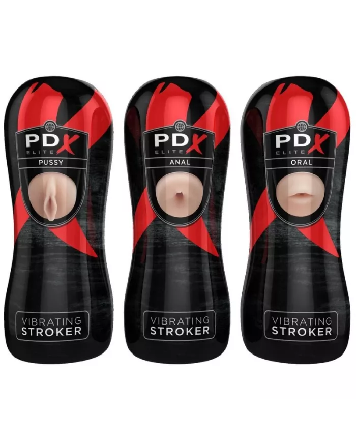 PDX ELITE - ENSEMBLE DE COUREURS 12 UNITÉS: 6X VAGIN, 3X ANO, 3X BOUCHE PDX ELITE - ENSEMBLE DE COUREURS 12 UNITÉS: 6X VAGIN, 3X ANO, 3X BOUCHE