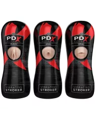 PDX ELITE - ENSEMBLE DE COUREURS 12 UNITÉS: 6X VAGIN, 3X ANO, 3X BOUCHE PDX ELITE - ENSEMBLE DE COUREURS 12 UNITÉS: 6X VAGIN, 3X ANO, 3X BOUCHE