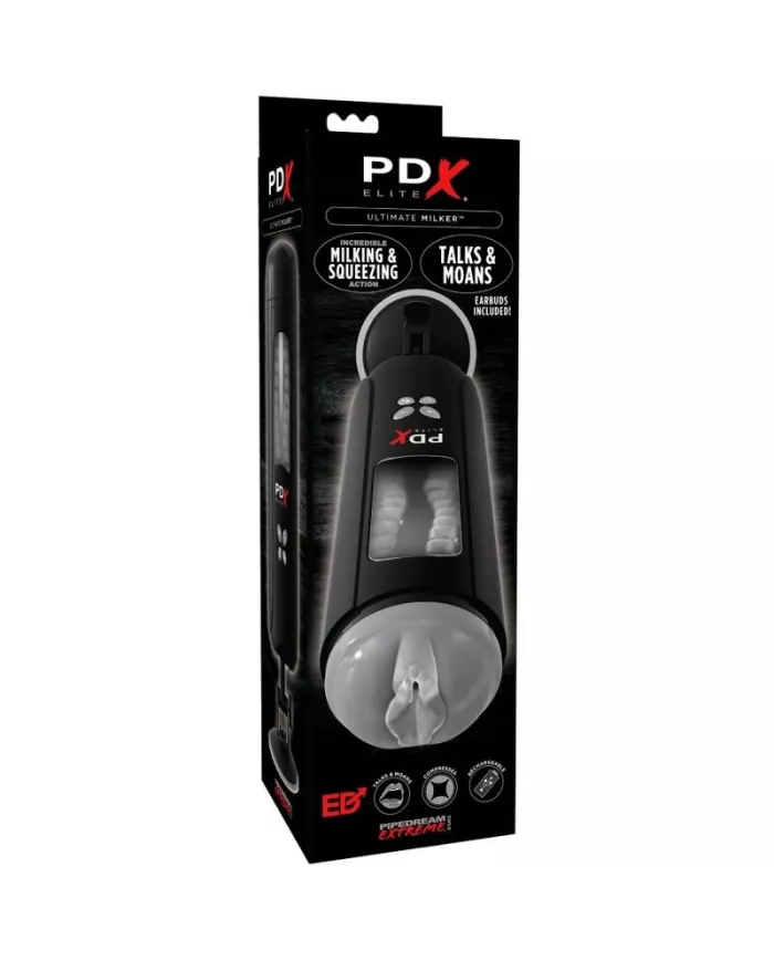 PDX ELITE - STROKER ULTIMATE MILKER AVEC VOIX