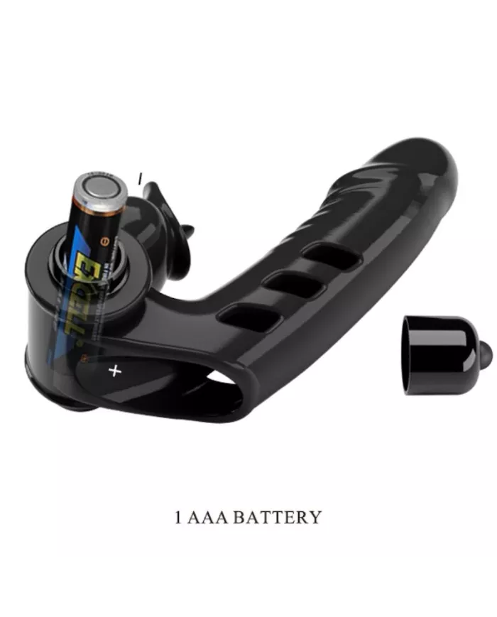 PRETTY LOVE - COUVERCLE DE DOIGT VIBRATEUR CORBIN NOIR