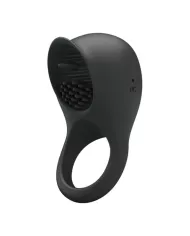 PRETTY LOVE - ANNEAU PÉNIS VIBRANT AVEC LANGUE NOIRE