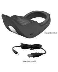 PRETTY LOVE - ANNEAU PÉNIS VIBRANT SUSANNA NOIR PRETTY LOVE - ANNEAU PÉNIS VIBRANT SUSANNA NOIR