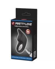 PRETTY LOVE - ANNEAU PÉNIS VIBRANT SUSANNA NOIR PRETTY LOVE - ANNEAU PÉNIS VIBRANT SUSANNA NOIR