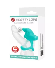 PRETTY LOVE - ANNEAU VIBRATEUR LAPIN VERT DANTE