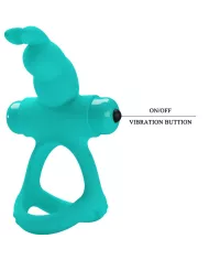 PRETTY LOVE - ANNEAU VIBRATEUR LAPIN VERT FIGGY
