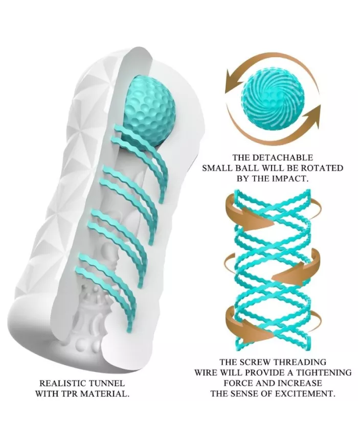 PRETTY LOVE - MASTURBATEUR VICTORIA CECIL BLANC