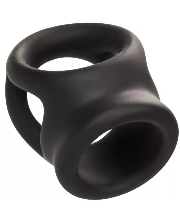 CALEXOTICS - ALPHA BAGUE DUAL CAGE NOIR CALEXOTICS - ALPHA BAGUE DUAL CAGE NOIR