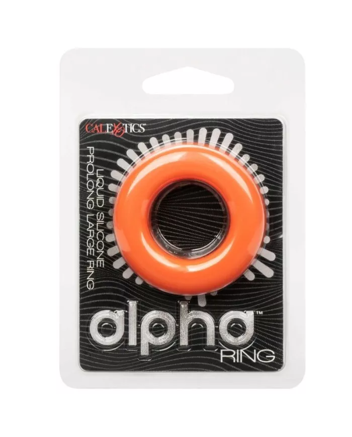 CALEXOTICS - ALPHA PROLONG GRANDE BAGUE ORANGE CALEXOTICS - ALPHA PROLONG GRANDE BAGUE ORANGE