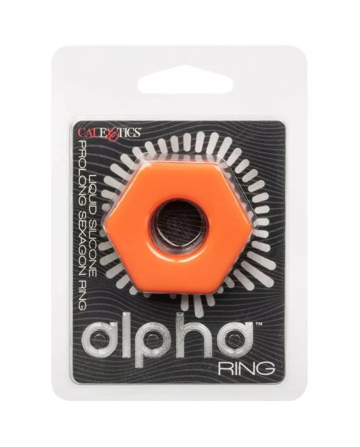 CALEXOTICS - ALPHA BAGUE PROLONG SEXAGON ORANGE CALEXOTICS - ALPHA BAGUE PROLONG SEXAGON ORANGE