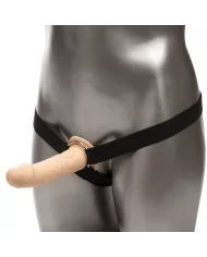 CALEXOTICS - EXTENSION PERFORMANCE MAXX RÉALISTE AVEC HARNAIS PEAU CLAIRE CALEXOTICS - EXTENSION PERFORMANCE MAXX RÉALISTE AVEC HARNAIS PEAU CLAIRE