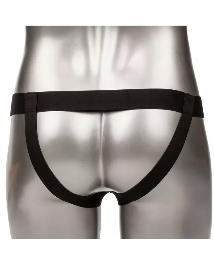 CALEXOTICS - EXTENSION PERFORMANCE MAXX RÉALISTE AVEC HARNAIS PEAU MARRON CALEXOTICS - EXTENSION PERFORMANCE MAXX RÉALISTE AVEC HARNAIS PEAU MARRON