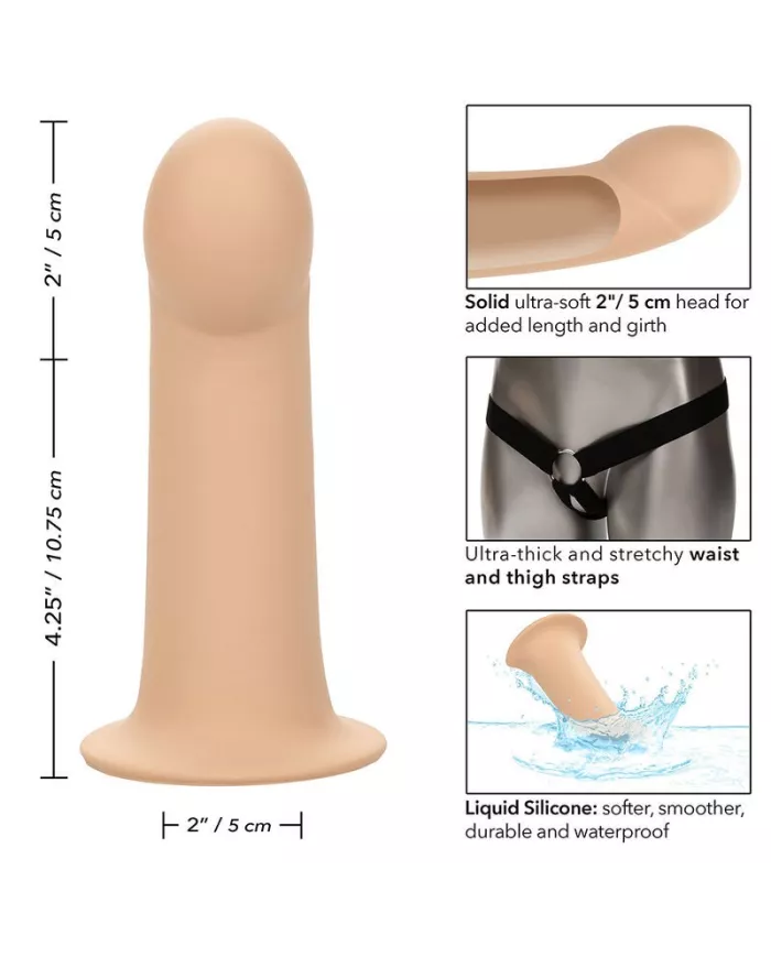 CALEXOTICS - EXTENSION PERFORMANCE MAXX AVEC HARNAIS PEAU CLAIRE CALEXOTICS - EXTENSION PERFORMANCE MAXX AVEC HARNAIS PEAU CLAIRE