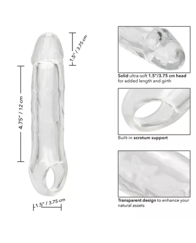 CALEXOTICS - EXTENSION PERFORMANCE MAXX CLEAR 6,5 TRANSPARENTE