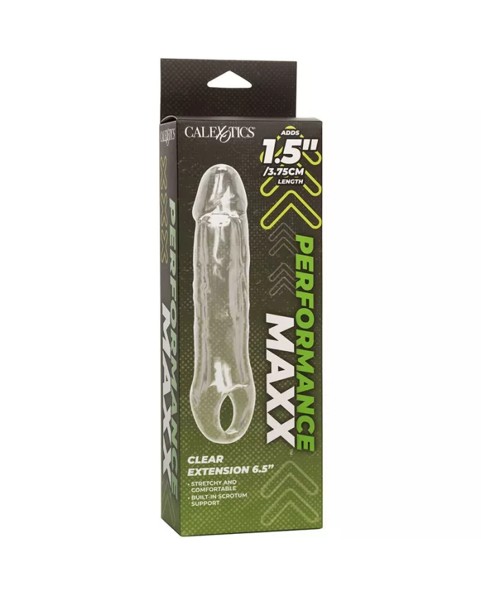 CALEXOTICS - EXTENSION PERFORMANCE MAXX CLEAR 6,5 TRANSPARENTE CALEXOTICS - EXTENSION PERFORMANCE MAXX CLEAR 6,5 TRANSPARENTE