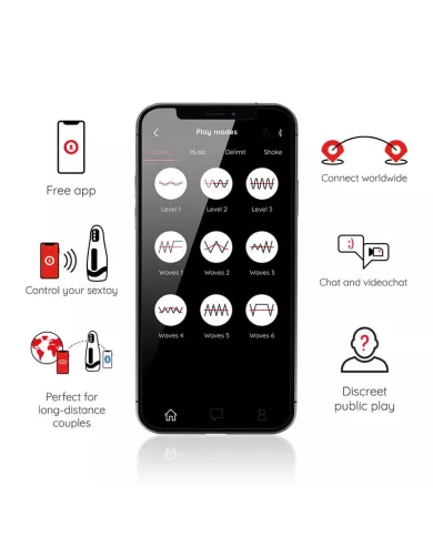 ONINDER - MASTURBATEUR RECHARGEABLE POUR HOMME SEOUL 10 VITESSES - APPLICATION GRATUITE