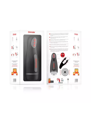 ONINDER - MASTURBATEUR RECHARGEABLE POUR HOMME SEOUL 10 VITESSES - APPLICATION GRATUITE