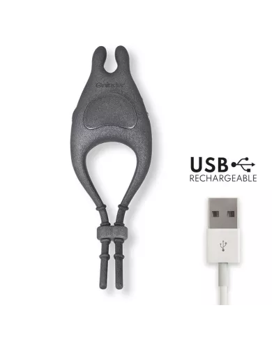 ONINDER - ANNEAU VIBRATEUR RÉGLABLE RECHARGEABLE PAMPA AVEC STIMULATEUR DE CLITORIS 10 VITESSES - APPLICATION GRATUITE