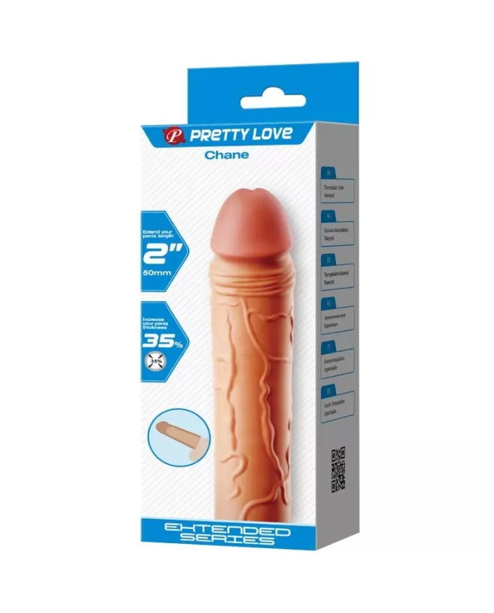 PRETTY LOVE - EXTENSEUR DE PÉNIS CHANE COUVERTURE CHAIR PRETTY LOVE - EXTENSEUR DE PÉNIS CHANE COUVERTURE CHAIR