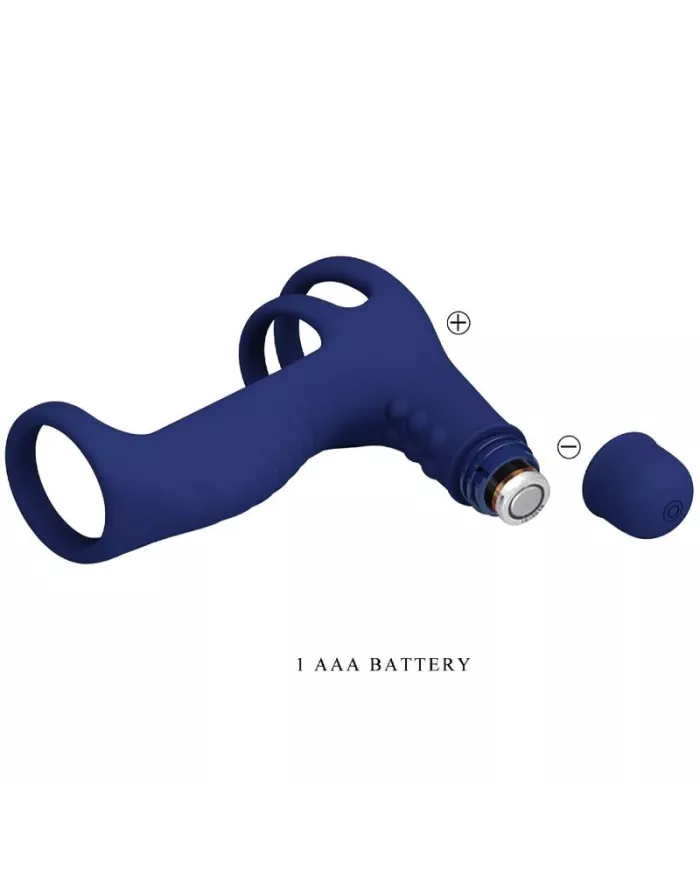 PRETTY LOVE - ANNEAU VIBRANT ELISH AVEC EXTENSION BLEU PRETTY LOVE - ANNEAU VIBRANT ELISH AVEC EXTENSION BLEU