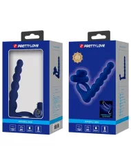 PRETTY LOVE - AJMAL ANNEAU VIBRANT AVEC PLUG BLEU PRETTY LOVE - AJMAL ANNEAU VIBRANT AVEC PLUG BLEU