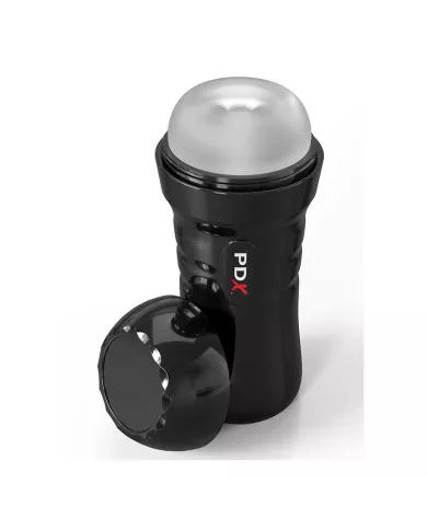 PDX EXTREME - SLIDE & GLIDE MASTURBATEUR AUTOLUBRIFIANT TRANSPARENT