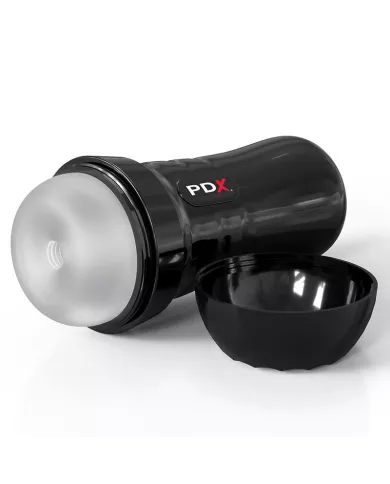PDX EXTREME - SLIDE & GLIDE MASTURBATEUR AUTOLUBRIFIANT TRANSPARENT