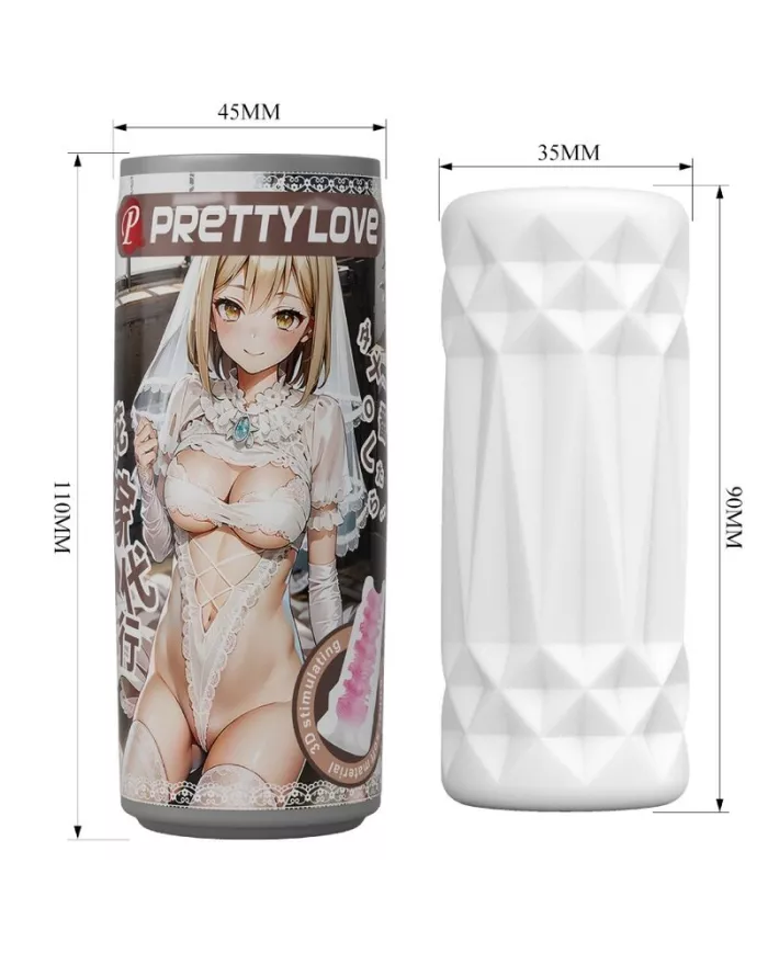 PRETTY LOVE - MASTURBATEUR POUR HOMME MODÈLE 1 PRETTY LOVE - MASTURBATEUR POUR HOMME MODÈLE 1