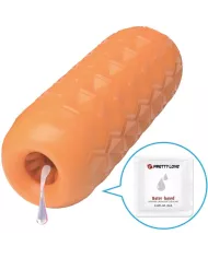 PRETTY LOVE - MASTURBATEUR POUR HOMME À DEUX BOULES ORANGE PRETTY LOVE - MASTURBATEUR POUR HOMME À DEUX BOULES ORANGE