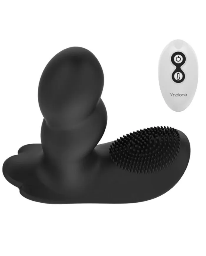 NALONE - MASSEUR  TÉLÉCOMMANDE LOLI - NOIR NALONE - MASSEUR  TÉLÉCOMMANDE LOLI - NOIR