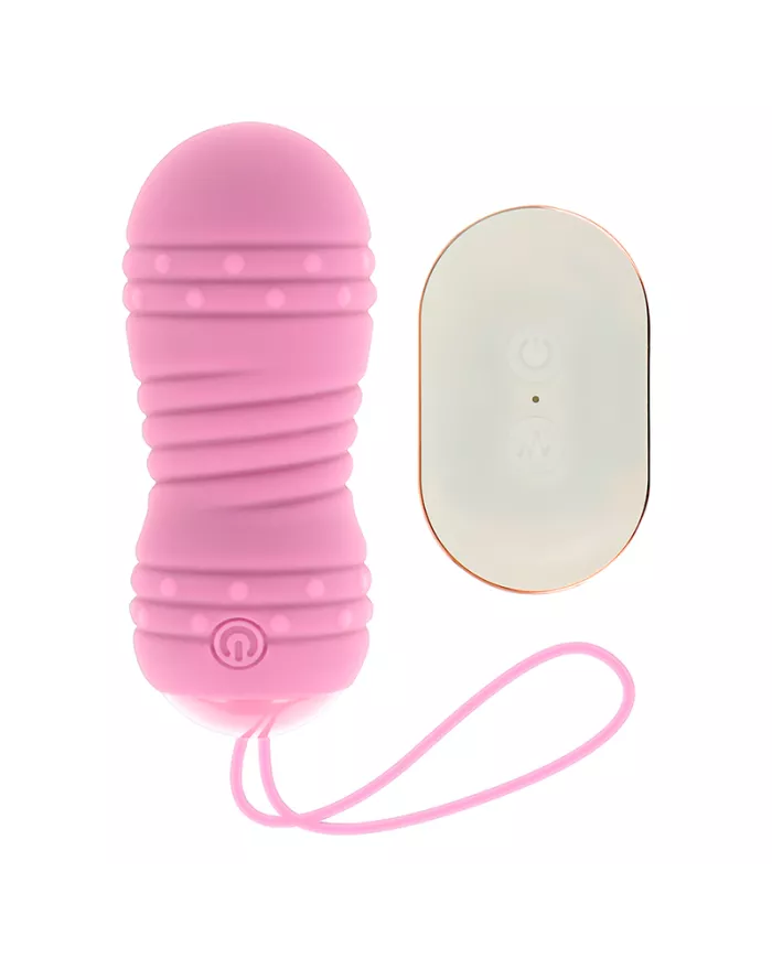 OHMAMA - TÉLÉCOMMANDE UF 7 MODES ROTATION ROSE