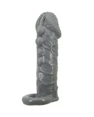 PRETTY LOVE - AGRANDISSEUR DE PÉNIS RÉALISTE ET MANCHON DE RETARDEMENT GRIS PRETTY LOVE - AGRANDISSEUR DE PÉNIS RÉALISTE ET MANCHON DE RETARDEMENT GRIS
