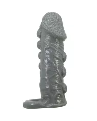 PRETTY LOVE - AGRANDISSEUR DE PÉNIS RÉALISTE ET MANCHON DE RETARDEMENT GRIS PRETTY LOVE - AGRANDISSEUR DE PÉNIS RÉALISTE ET MANCHON DE RETARDEMENT GRIS