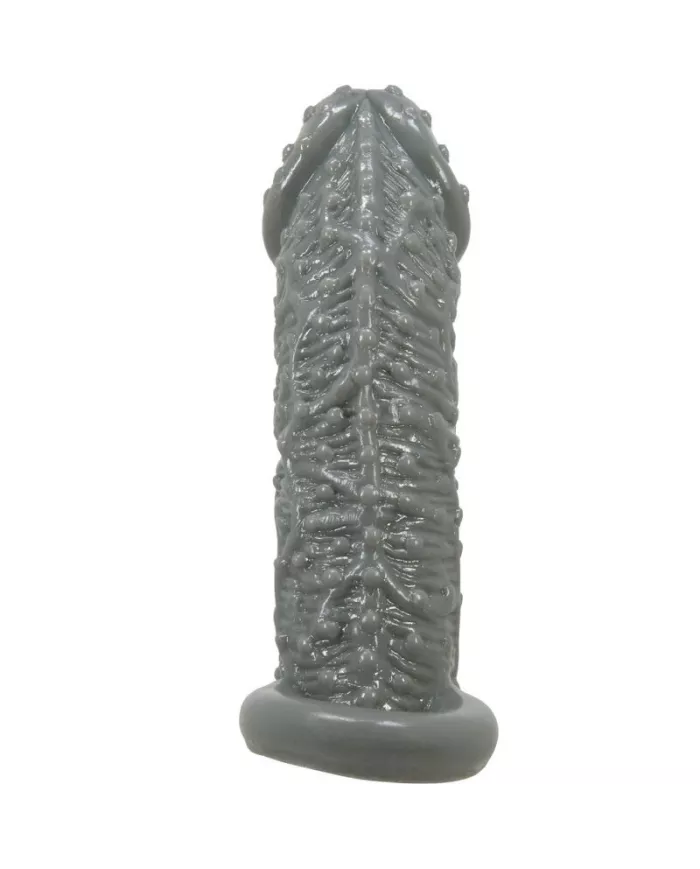 PRETTY LOVE - Agrandisseur de pénis réaliste et manchon retardateur modèle 2 gris PRETTY LOVE - Agrandisseur de pénis réaliste et manchon retardateur modèle 2 gris