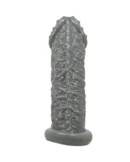 PRETTY LOVE - Agrandisseur de pénis réaliste et manchon retardateur modèle 2 gris PRETTY LOVE - Agrandisseur de pénis réaliste et manchon retardateur modèle 2 gris