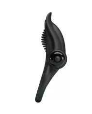 PRETTY LOVE - DOUBLE ANNEAU VIBRANT + STIMULATEUR DE CLITORIS 10 VIBRATIONS NOIR PRETTY LOVE - DOUBLE ANNEAU VIBRANT + STIMULATEUR DE CLITORIS 10 VIBRATIONS NOIR