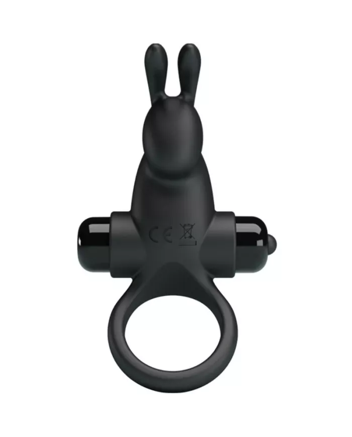 PRETTY LOVE - ANNEAU VIBRANT + STIMULATEUR DE CLITORIS RABBIT 10 VIBRATIONS NOIR PRETTY LOVE - ANNEAU VIBRANT + STIMULATEUR DE CLITORIS RABBIT 10 VIBRATIONS NOIR