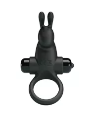 PRETTY LOVE - ANNEAU VIBRANT + STIMULATEUR DE CLITORIS RABBIT 10 VIBRATIONS NOIR PRETTY LOVE - ANNEAU VIBRANT + STIMULATEUR DE CLITORIS RABBIT 10 VIBRATIONS NOIR