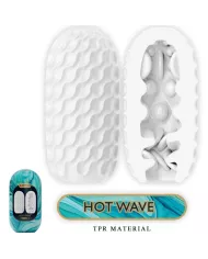 PRETTY LOVE - MASTURBATEUR POUR HOMME EN SILICONE HOT WAVE BLANC