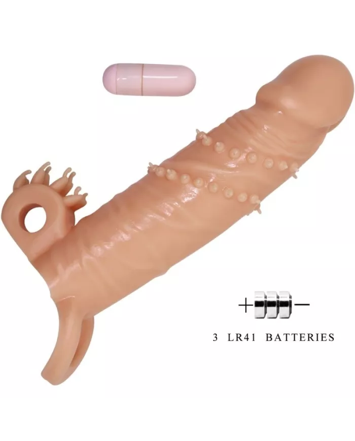 PRETTY LOVE - CONNOR MANCHON DE PÉNIS + STIMULATEUR DE CLITORIS CHAIR PRETTY LOVE - CONNOR MANCHON DE PÉNIS + STIMULATEUR DE CLITORIS CHAIR