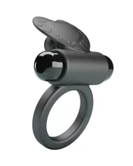 PRETTY LOVE - BAGUE VIBRANTE DEBONAIRE LAPIN 10 VIBRATIONS NOIRE PRETTY LOVE - BAGUE VIBRANTE DEBONAIRE LAPIN 10 VIBRATIONS NOIRE