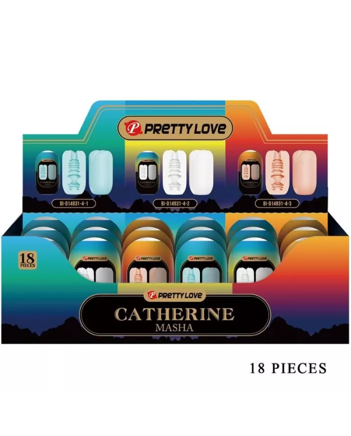 PRETTY LOVE - MASHA PACK 18 DIFFÉRENTS MASCRUBATEURS HOMMES