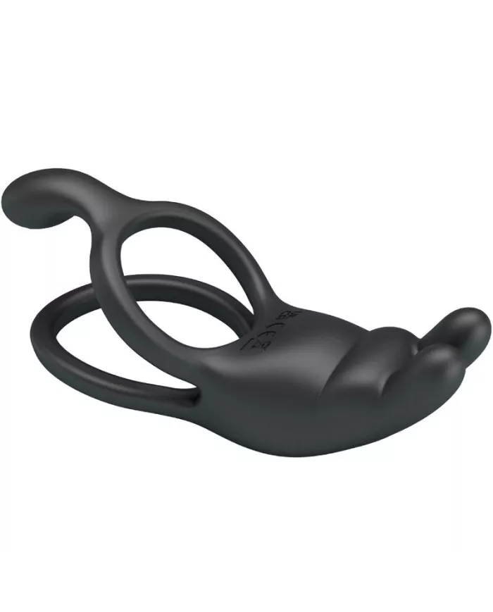 PRETTY LOVE - SETH DOUBLE ANNEAU VIBRANT LAPIN 7 VIBRATIONS NOIR PRETTY LOVE - SETH DOUBLE ANNEAU VIBRANT LAPIN 7 VIBRATIONS NOIR