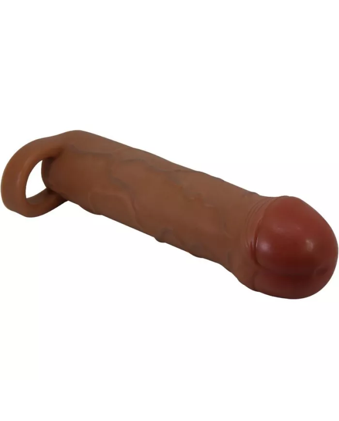 PRETTY LOVE - MANCHON DE PÉNIS POUR OIGNON AVEC EXTENSION DE 2,5 CM MULATTO PRETTY LOVE - MANCHON DE PÉNIS POUR OIGNON AVEC EXTENSION DE 2,5 CM MULATTO