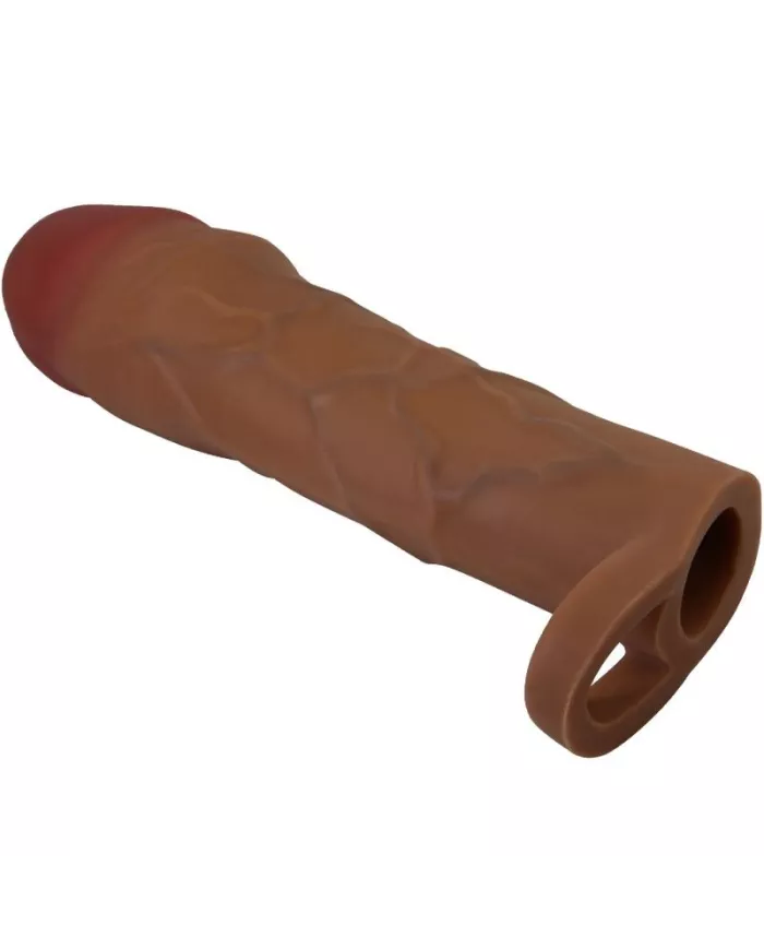 PRETTY LOVE - MANCHON DE PÉNIS HANI AVEC EXTENSION DE 5 CM MULÂTRE PRETTY LOVE - MANCHON DE PÉNIS HANI AVEC EXTENSION DE 5 CM MULÂTRE