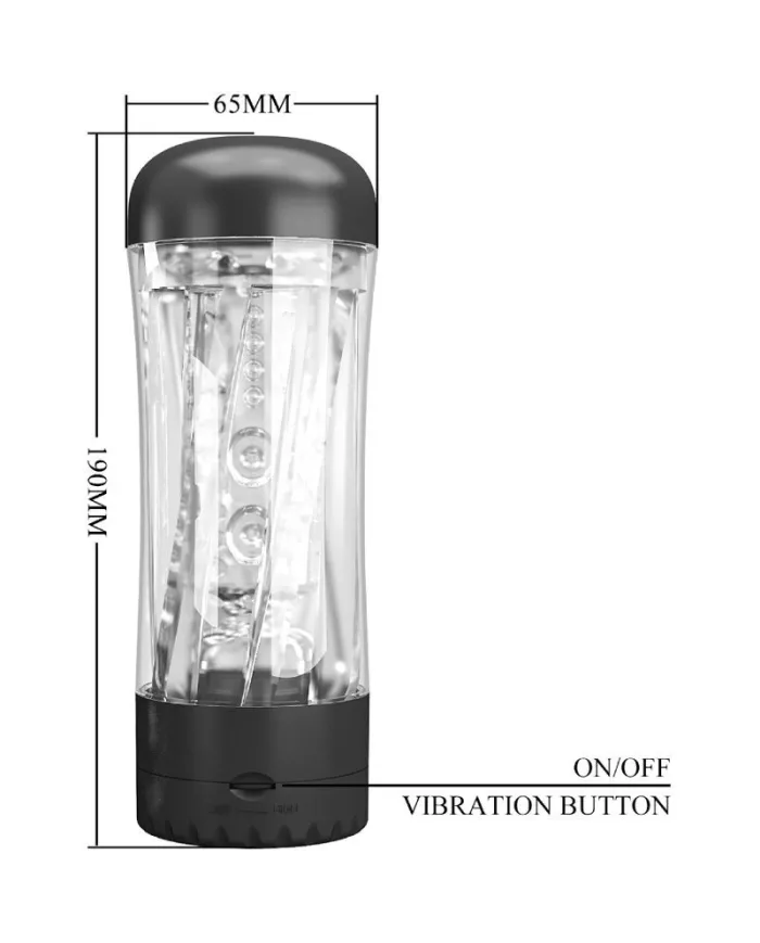 PRETTY LOVE - MASTURBATEUR HOMME TAMARA VIBRATEUR MULTI-VITESSES NOIR PRETTY LOVE - MASTURBATEUR HOMME TAMARA VIBRATEUR MULTI-VITESSES NOIR