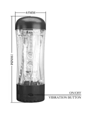 PRETTY LOVE - MASTURBATEUR HOMME TAMARA VIBRATEUR MULTI-VITESSES NOIR PRETTY LOVE - MASTURBATEUR HOMME TAMARA VIBRATEUR MULTI-VITESSES NOIR