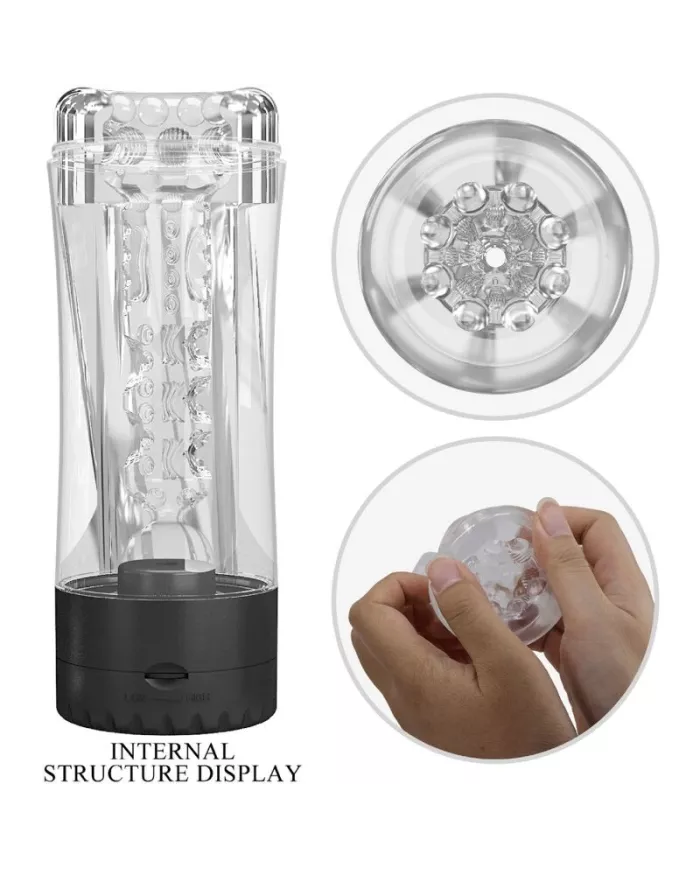 PRETTY LOVE - MASTURBATEUR HOMME TAMARA VIBRATEUR MULTI-VITESSES NOIR PRETTY LOVE - MASTURBATEUR HOMME TAMARA VIBRATEUR MULTI-VITESSES NOIR