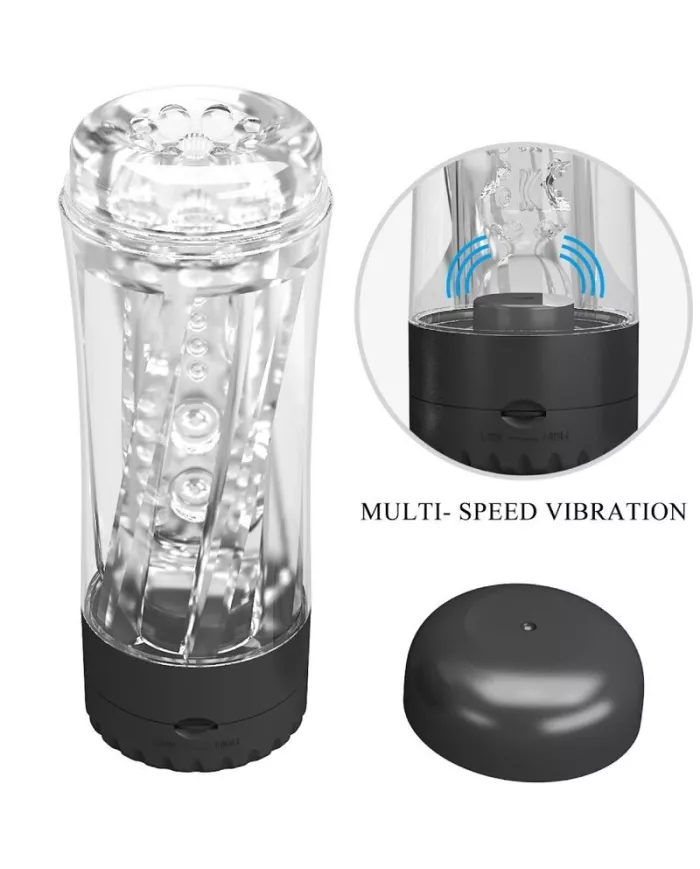 PRETTY LOVE - MASTURBATEUR HOMME TAMARA VIBRATEUR MULTI-VITESSES NOIR PRETTY LOVE - MASTURBATEUR HOMME TAMARA VIBRATEUR MULTI-VITESSES NOIR