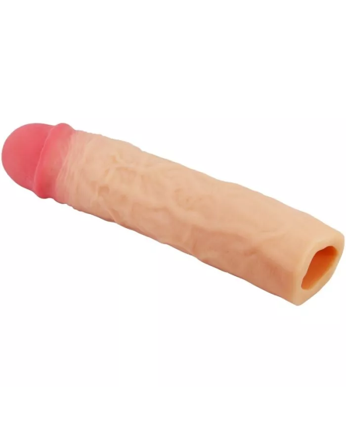 PRETTY LOVE - MANCHON DE PÉNIS DEREK AVEC EXTENSION DE 7,6 CM DE CHAIR PRETTY LOVE - MANCHON DE PÉNIS DEREK AVEC EXTENSION DE 7,6 CM DE CHAIR